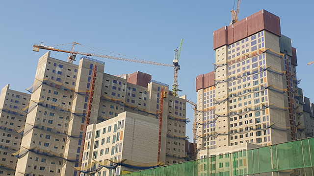 韩国第一季度综合建设业登...
